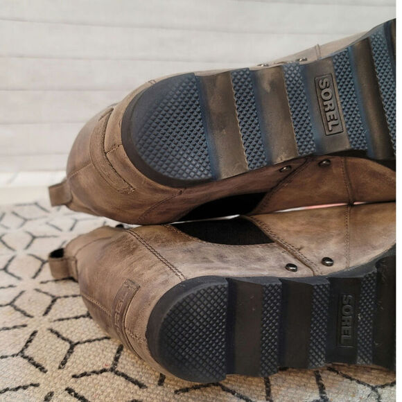 SOREL LEA WEDGE IN BLACK QUARRY, SZ 11 - Picture 11 of 11